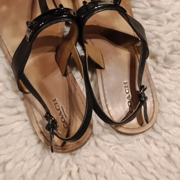 Coach  leather sandals - Picture 3 of 14